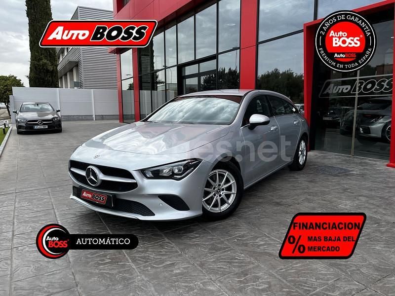 Gris / plata Usado 2020 Mercedes CLA200 Shooting Brake Familiar | 23.950 € (Super precio) - Imagen 1/4