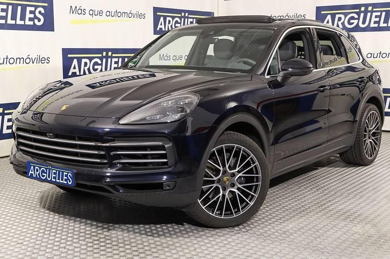 Azul Usado 2018 Porsche Cayenne SUV | 55.790 € (Caro) - Imagen 1/4