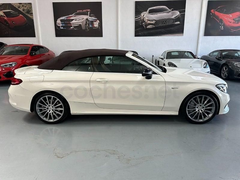 Usado Mercedes C43 AMG 390 CV (286 kW) 2018 Blanco Descapotable