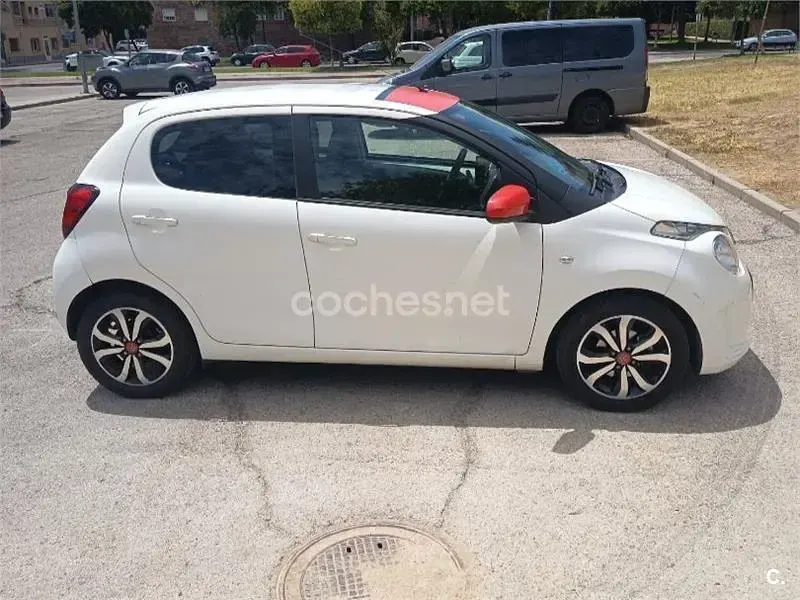 Usado Citroën C1 Feel 82 CV (60 kW) 2017 Blanco Utilitario