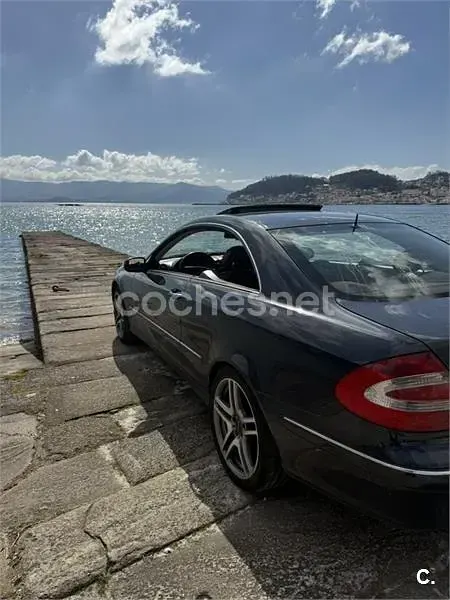 Occasion Mercedes CLK240 Elegance 170 PK (125 kW) 2004 Blauw Coupé