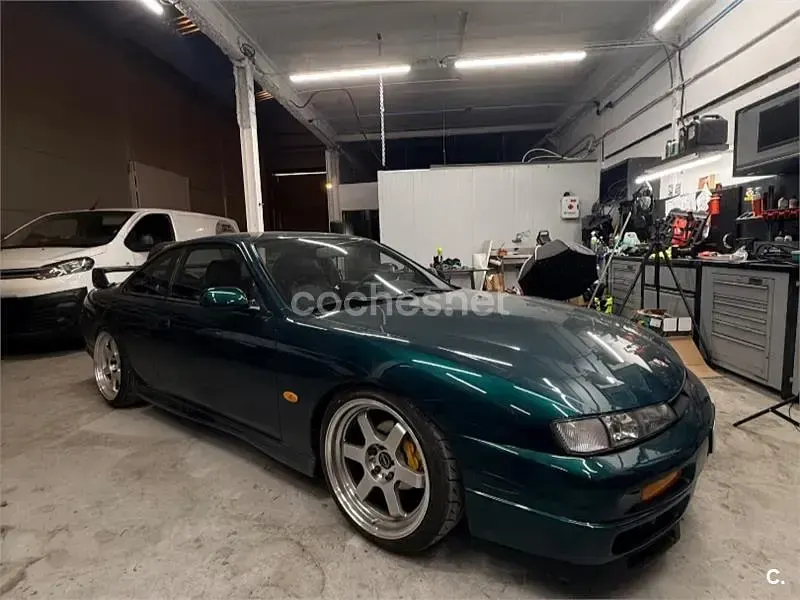 Usado Nissan 200 SX 200 CV (147 kW) 1998 Verde Coupe