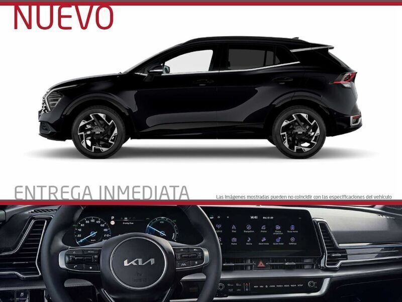 Negro Nuevo 2025 Kia Sportage SUV | 31.100 € (Precio justo) - Imagen 1/4