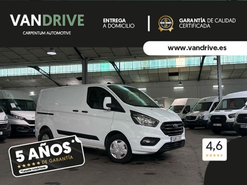 Blanco Usado 2022 Ford Transit Custom Trend Berlina | 14.900 € (Super precio) - Imagen 1/4