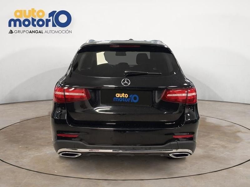 Usado Mercedes GLC220 170 CV (125 kW) 2018 Negro SUV