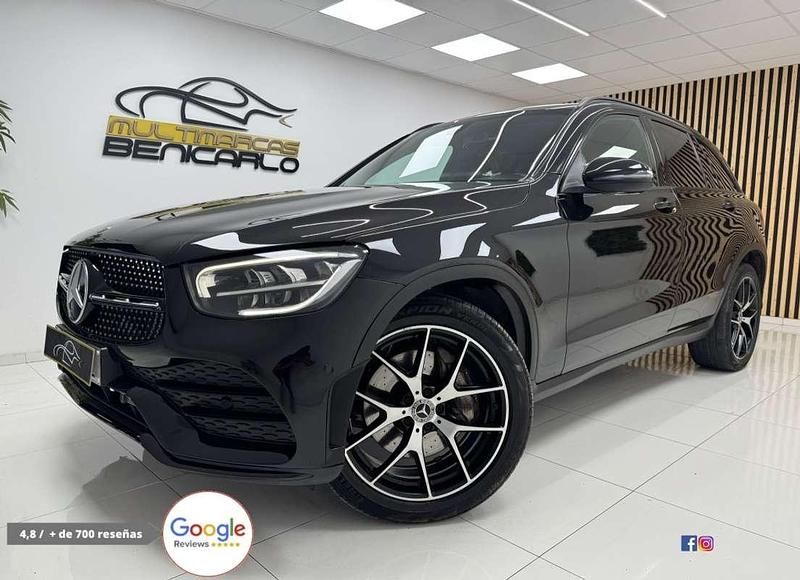 Negro Usado 2019 Mercedes GLC220 SUV | 32.500 € (Precio justo) - Imagen 1/4