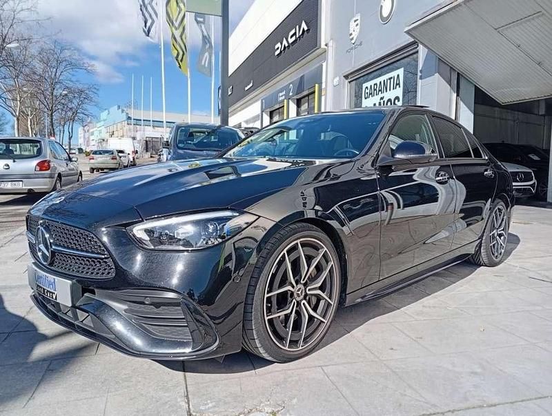 Usado Mercedes C200 163 CV (119 kW) 2023 Negro Berlina