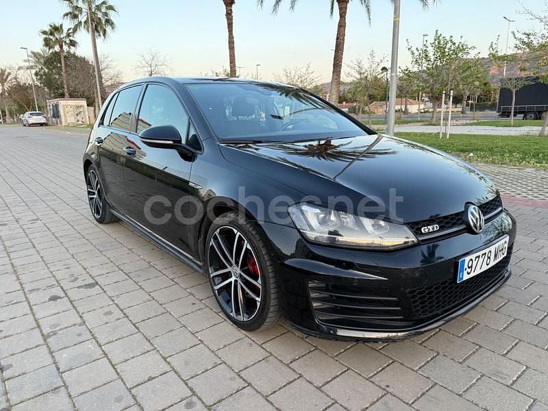 Usado VW Golf VII GTD 184 CV (135 kW) 2017 Negro Berlina