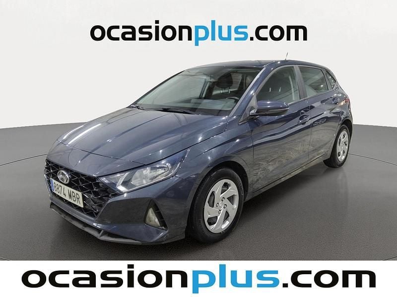 Gris Usado 2022 Hyundai i20 Utilitario | 13.628 € (Precio justo) - Imagen 1/4