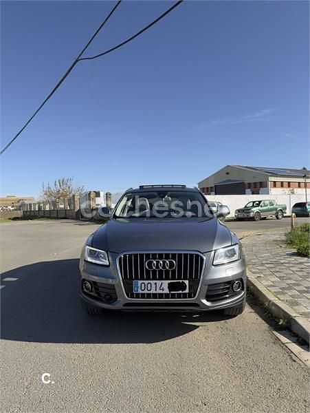 Usado Audi Q5 Ambition 177 CV (130 kW) 2014 Gris / plata SUV