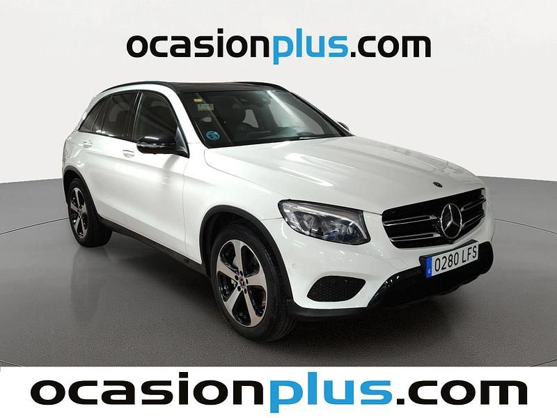 Usado Mercedes GLC250 204 CV (150 kW) 2018 Blanco SUV