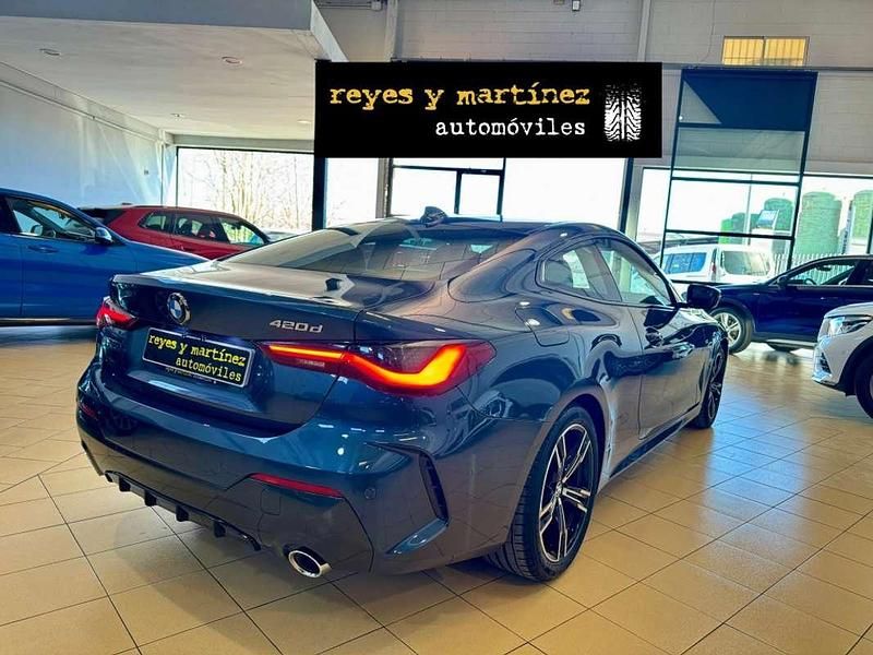 Usado BMW 420 Shadowline 190 CV (139 kW) 2021 Azul Coupe