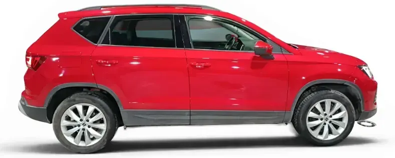 Usado Seat Ateca Style 150 CV (110 kW) 2021 Rojo SUV