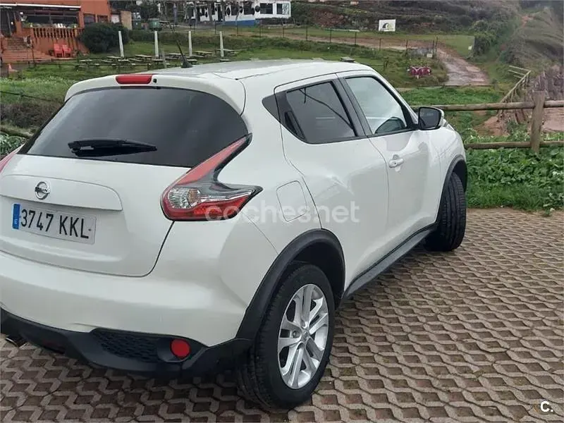 Usado Nissan Juke Acenta 110 CV (80 kW) 2018 Blanco SUV