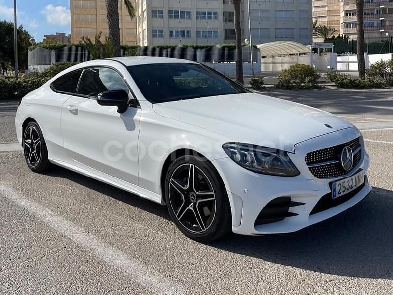 Blanco Usado 2020 Mercedes C220 Coupe | 27.500 € (Super precio) - Imagen 1/4