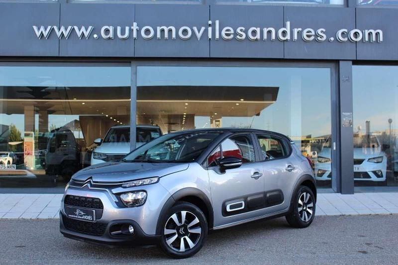 Usado Citroën C3 Feel 83 CV (61 kW) 2021 Negro Berlina