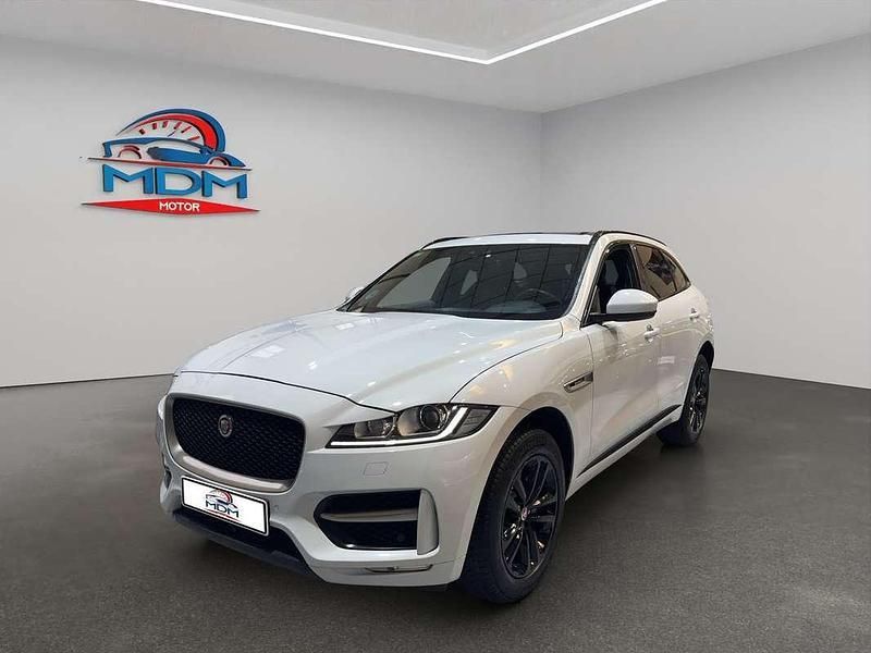 Blanco Usado 2017 Jaguar F-Pace R-Sport SUV | 18.480 € (Precio justo) - Imagen 1/4