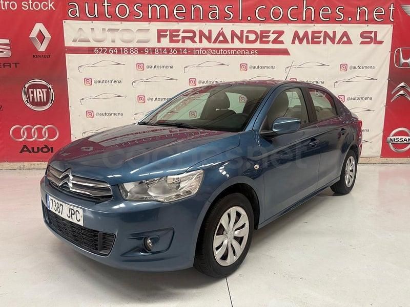 Usado Citroën C-Elysee I PureTech 82 CV (60 kW) 2016 Azul Berlina
