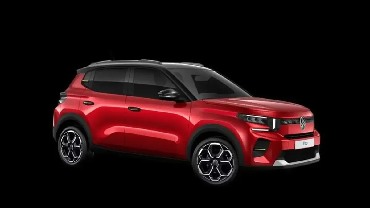 Usado Citroën e-C3 83 kW (113 CV) 2024 Rojo Utilitario