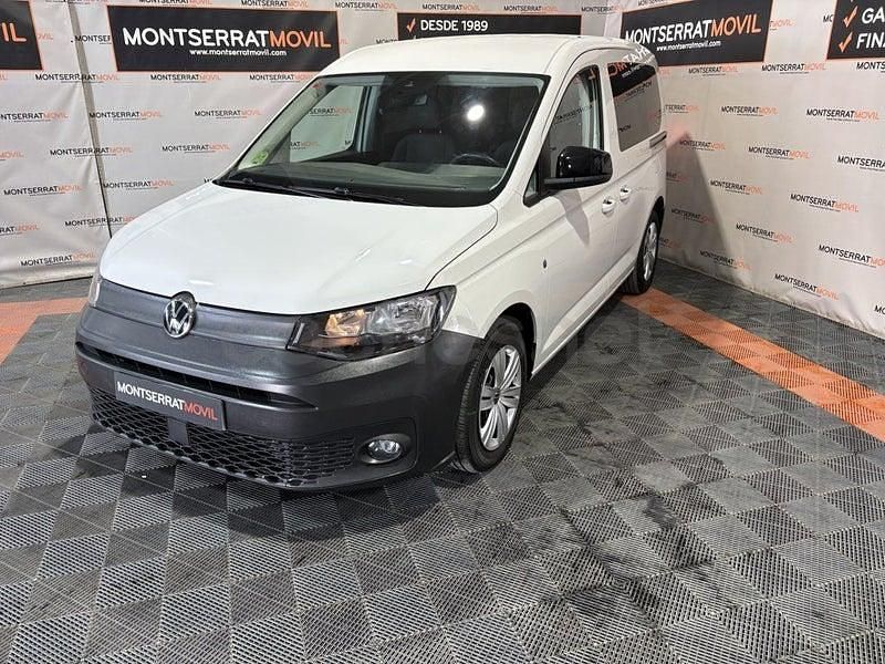 Usado VW Caddy 122 CV (89 kW) 2021 Blanco Monovolumen