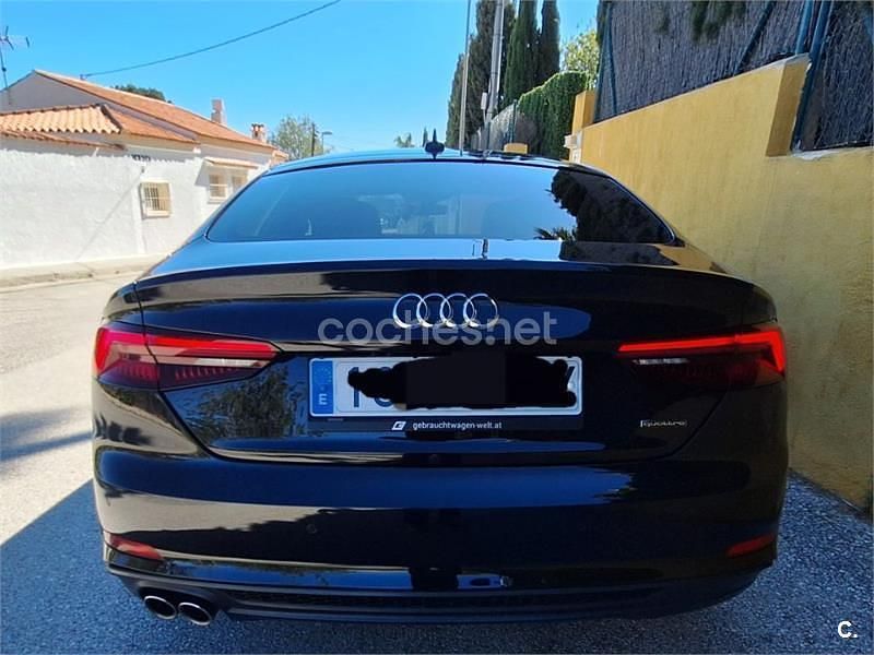 Begagnad Audi A5 Sportback Sport 190 HK (139 kW) 2017 Svart Halvkombi