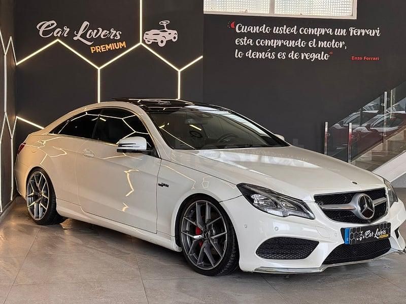 Usado Mercedes E350 252 CV (185 kW) 2014 Blanco Coupe