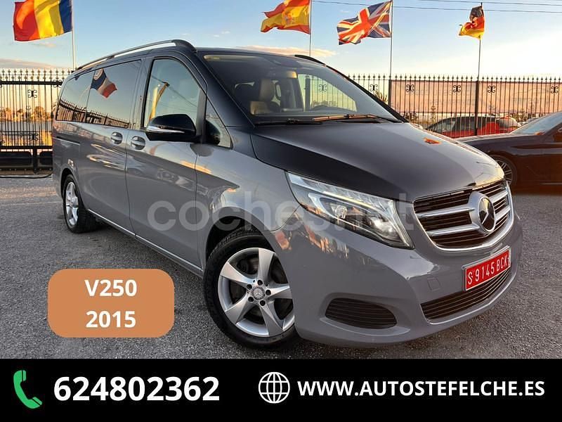 Negro Usado 2015 Mercedes V250 Avantgarde Monovolumen | 32.500 € (Precio justo) - Imagen 1/4