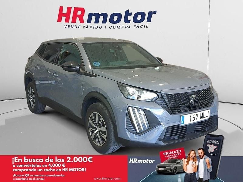 Gris Usado 2023 Peugeot 2008 Active SUV | 15.390 € (Precio justo) - Imagen 1/4