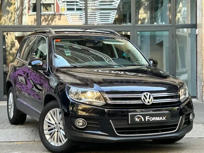 Usado VW Tiguan 140 CV (102 kW) 2014 Negro SUV