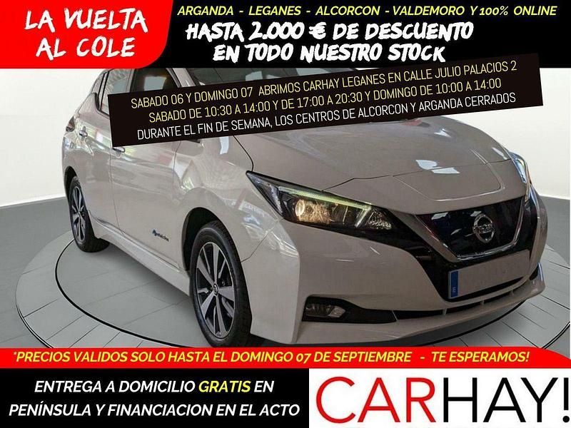 Blanco Usado 2020 Nissan Leaf Acenta Utilitario | 11.990 € (Precio justo) - Imagen 1/4
