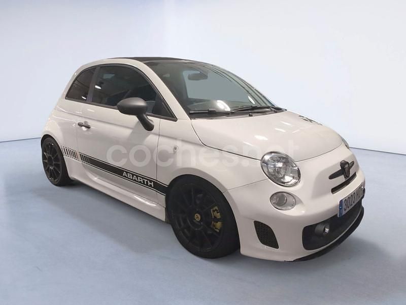 Usado Abarth 595C Competizione 160 CV (117 kW) 2014 Blanco Descapotable