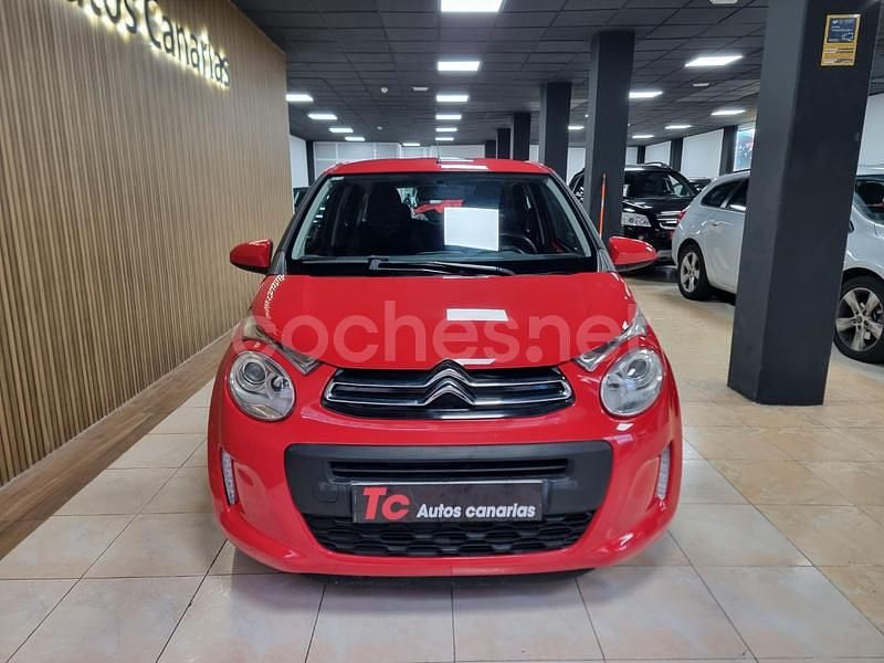 Usado Citroën C1 Feel 82 CV (60 kW) 2016 Rojo Utilitario