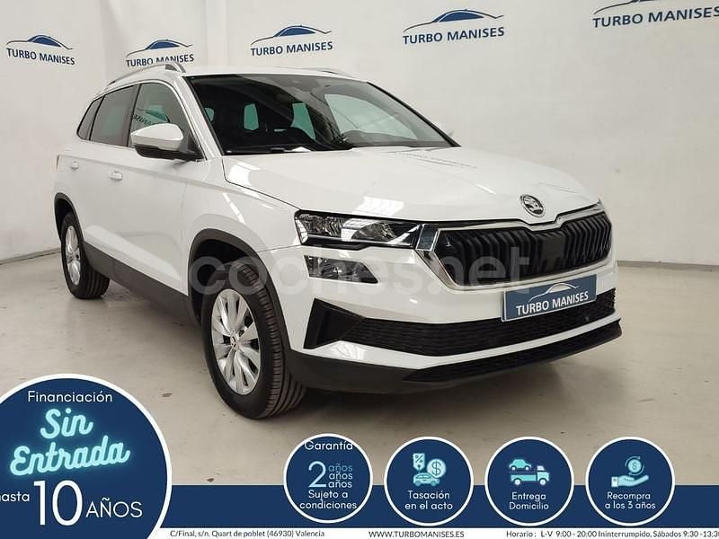 Blanco Usado 2023 Skoda Karoq Ambition SUV | 27.990 € (Un poco caro) - Imagen 1/4