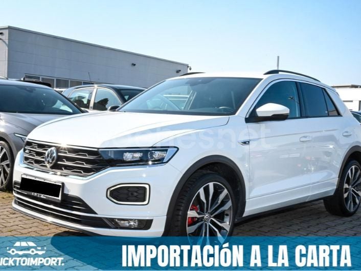 Blanco Usado 2021 VW T-Roc Style SUV | 19.900 € (Buen precio) - Imagen 1/4