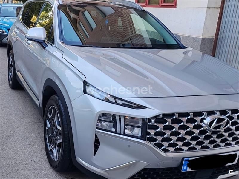 Gris / plata Usado 2023 Hyundai Santa Fe SUV | 34.800 € (Precio justo) - Imagen 1/4