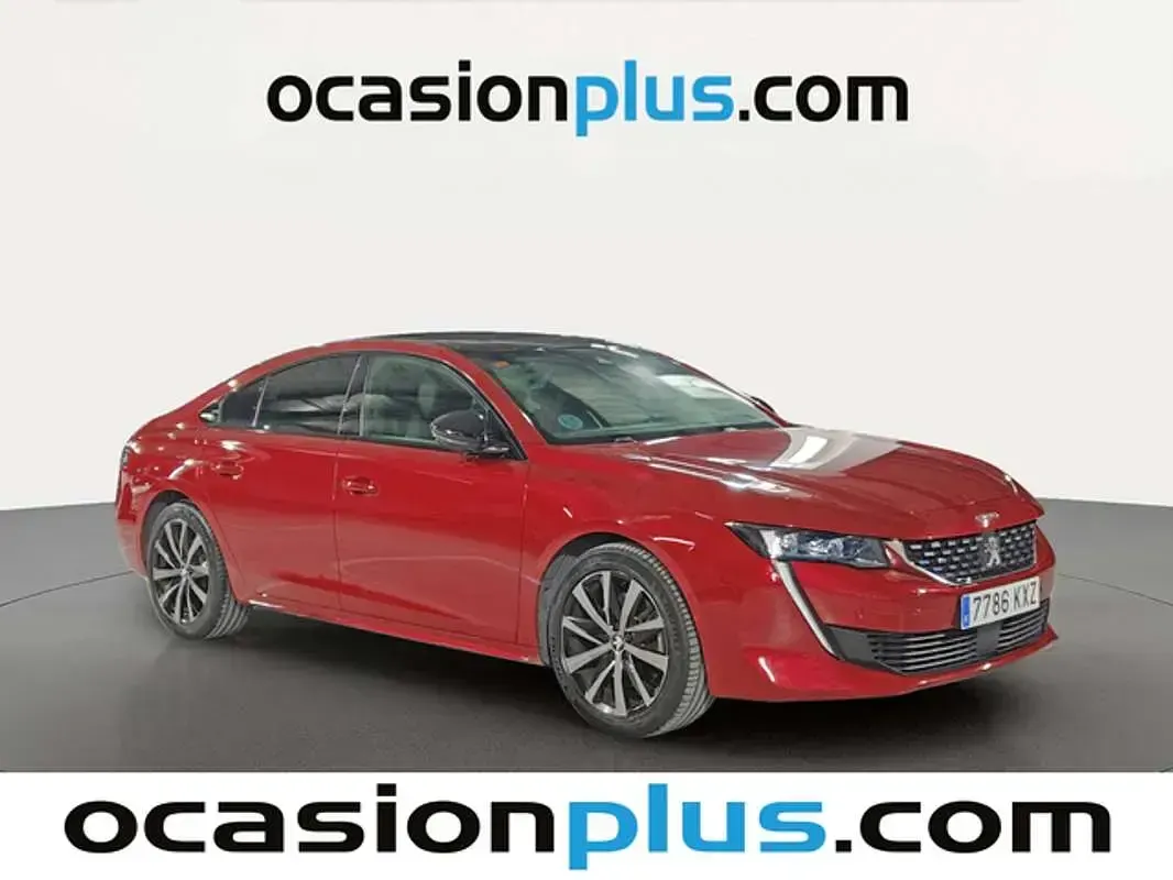 Usado Peugeot 508 GT-line 163 CV (119 kW) 2019 Rojo Berlina