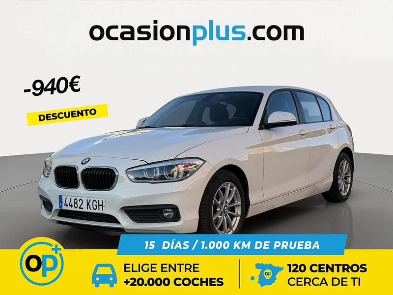 Usado BMW 116 116 CV (85 kW) 2017 Blanco Utilitario