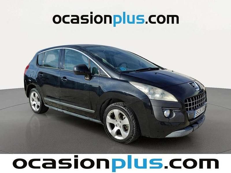 Usado Peugeot 3008 Premium 156 CV (114 kW) 2010 Negro Familiar