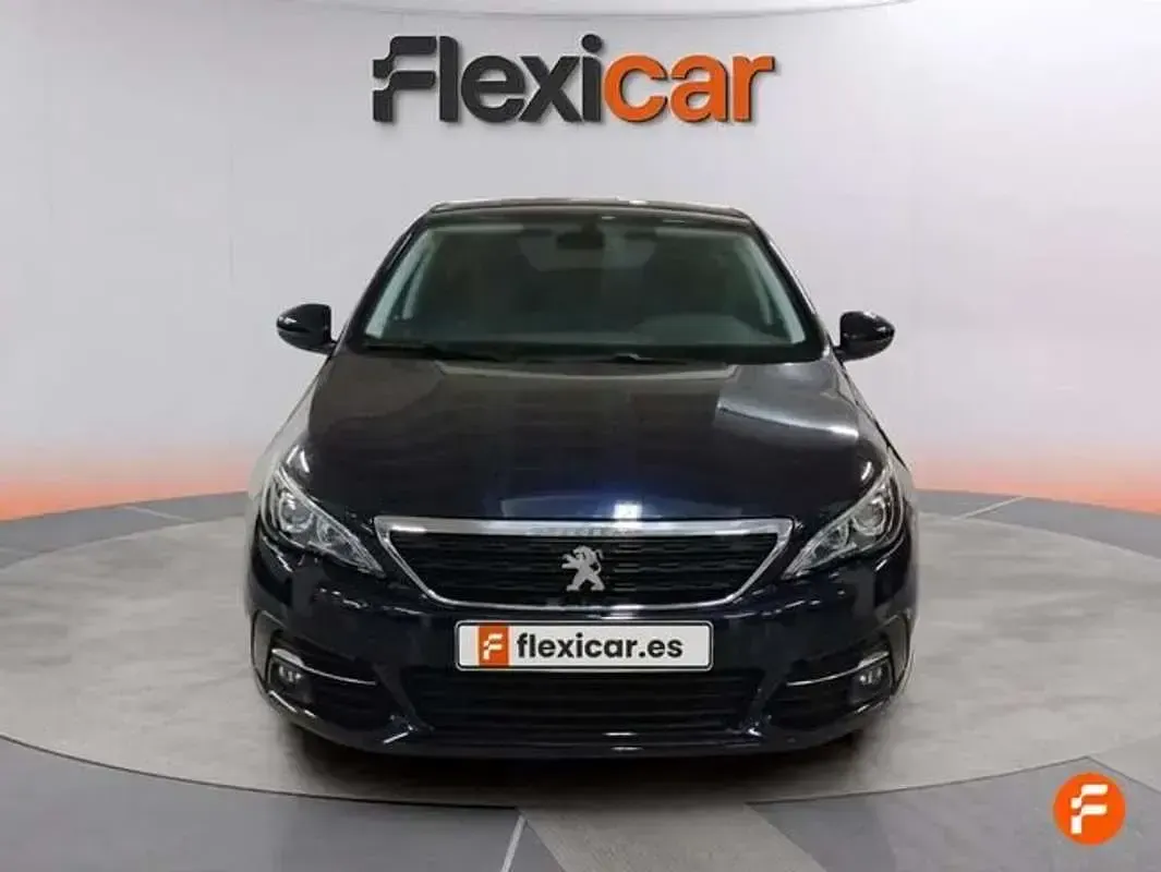 Usado Peugeot 308 Access 110 CV (80 kW) 2020 Azul Utilitario