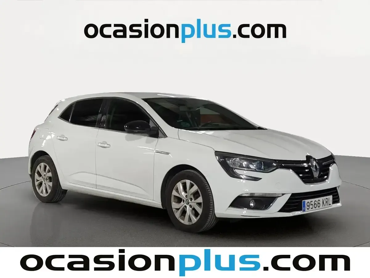 Usado Renault Mégane LIMITED 140 CV (102 kW) 2018 Blanco Berlina