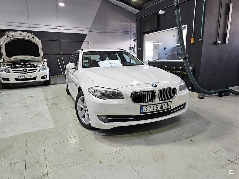 Usado BMW 535 313 CV (230 kW) 2011 Blanco Familiar