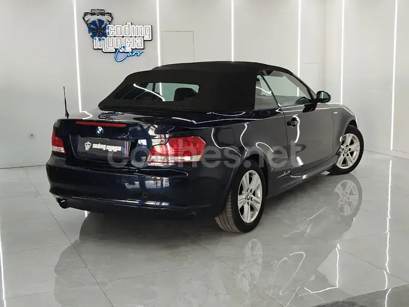 Usado BMW 118 Cabriolet 143 CV (105 kW) 2009 Azul Descapotable