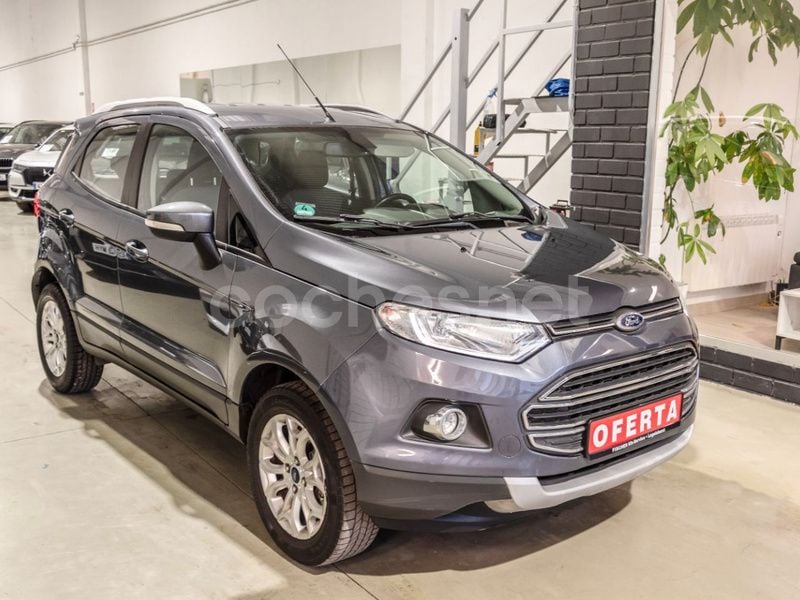 Usado Ford Ecosport Titanium 91 CV (66 kW) 2014 Gris SUV