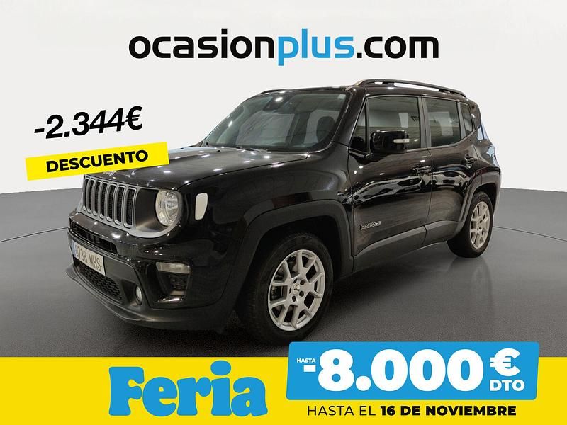 Negro Usado 2023 Jeep Renegade Limited SUV | 18.750 € (Precio justo) - Imagen 1/4