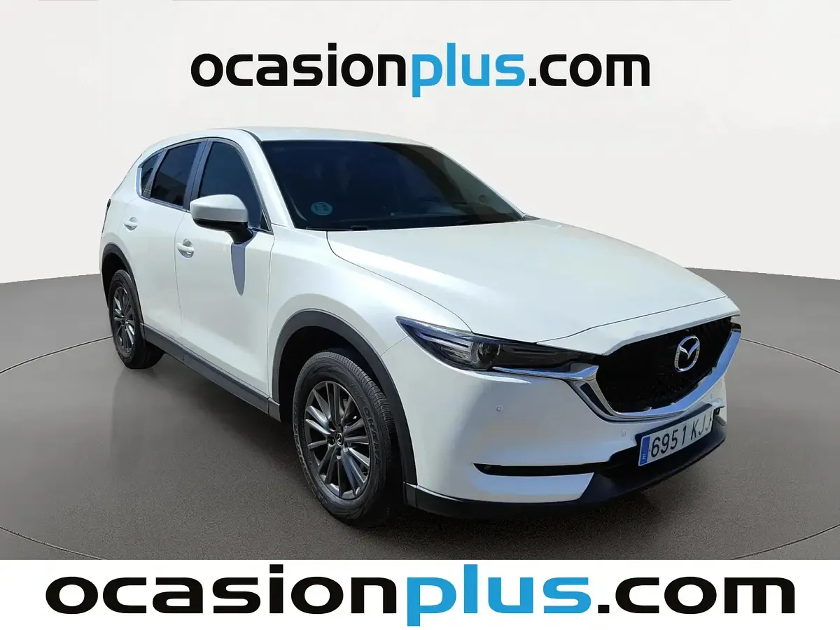 Usado Mazda CX-5 150 CV (110 kW) 2018 Blanco SUV