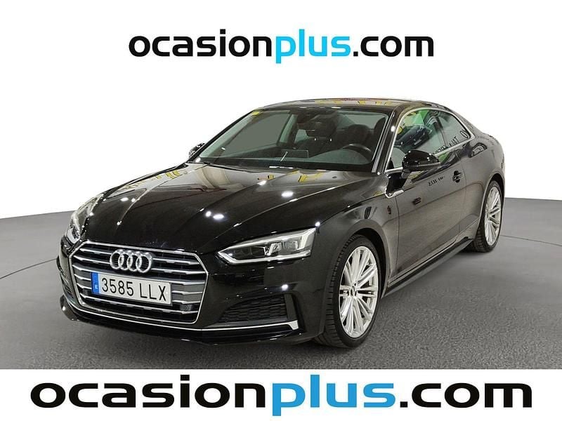 Negro Usado 2020 Audi A5 S-Line Coupe | 31.600 € (Buen precio) - Imagen 1/4