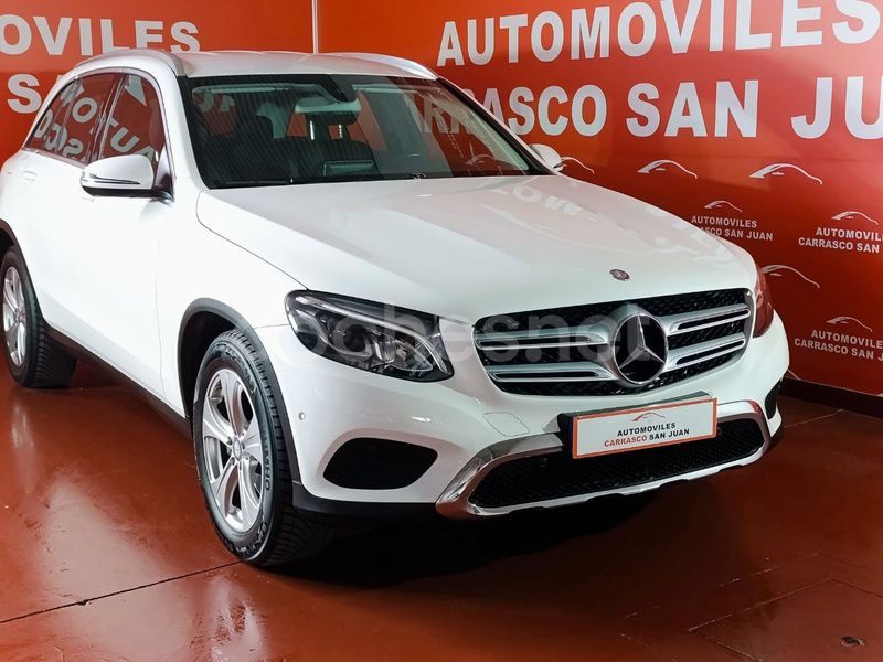 Usado Mercedes GLC220 Exclusive 170 CV (125 kW) 2016 Blanco SUV
