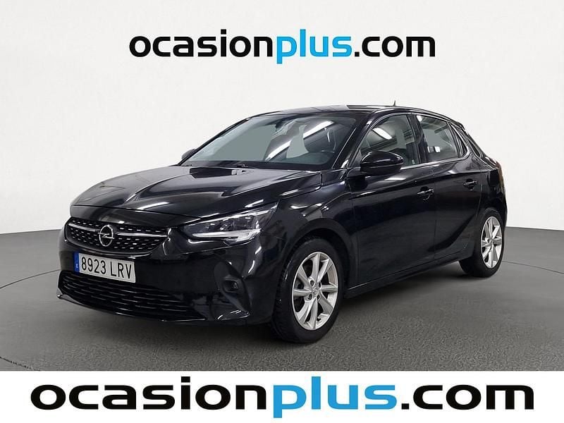 Negro Usado 2021 Opel Corsa Elegance Utilitario | 11.410 € (Precio justo) - Imagen 1/4