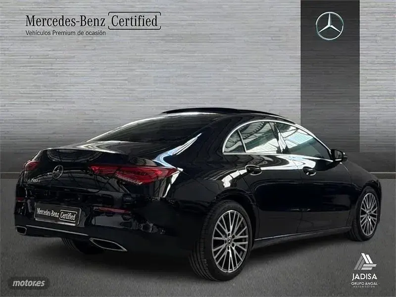 Usado Mercedes CLA220 190 CV (139 kW) 2021 Negro Coupe