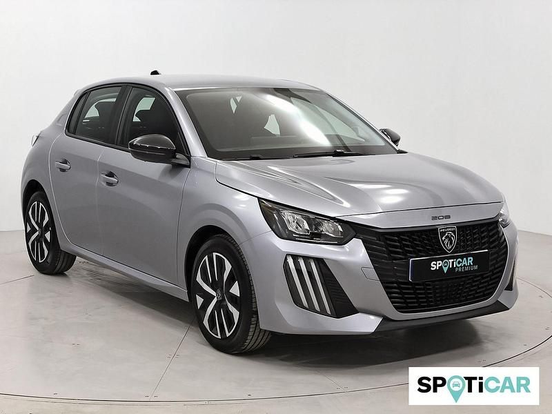 Gris Usado 2024 Peugeot 208 Active Utilitario | 16.950 € (Precio justo) - Imagen 1/4